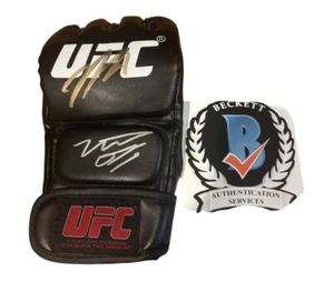NATE & NICK DIAZ signed DUAL UFC GLOVE JSA BAS Beckett autograph MMA - Picture 1 of 3