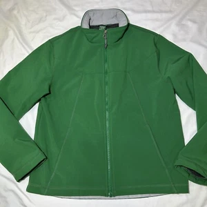 L.L. Bean Youth Boys Softshell Jacket Full Zip Green Size XL (18) - Picture 1 of 8