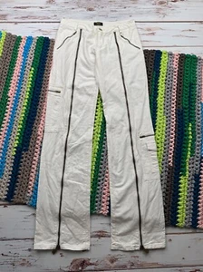 Versace Jeans Couture Vintage Pants With Zippers Women's Size 42 - Picture 1 of 13