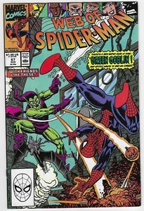 WEB OF SPIDERMAN 67 NM 1990 AMAZING 1985 1st SERIES LB5