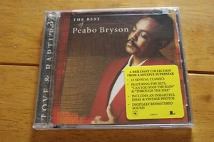 BEST OF PEABO BRYSON - LOVE & RAPTURE CD [NEW SEALED] HOLE PUNCH / HYPE STICKER - Picture 1 of 5