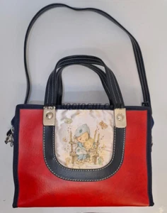 BETSEY CLARK SCHOOL BAG 25 x 30 x 11 cm CARTELLA HALLMARK VINTAGE 1974 NUOVA - Picture 1 of 11