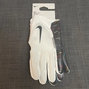 NFL Player Crucial Catch Nike Vapor Jet WR Football Gloves DZ5487 Mens 3XL NEW - Picture 1 of 6