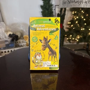 Baby Genius - Animal Adventures VHS Tape 2002 Children’s Kids Educational Film - Picture 1 of 9