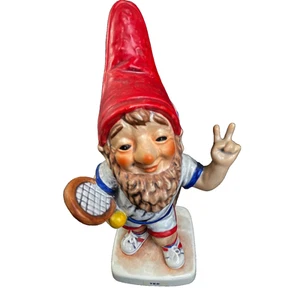 Figura de 7" Ted el jugador de tenis Goebel Gnome Co-Boy 17531-17 TMK 6 1979 - Imagen 1 de 4