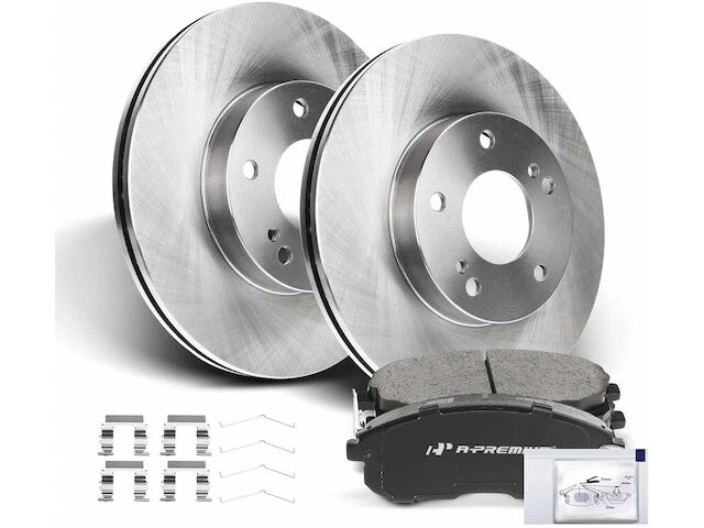 Pastilha de freio dianteiro e kit de rotor APR 56RTNV93 para Infiniti I30 1999 1996 1997 1998 - Imagem 1 de 1