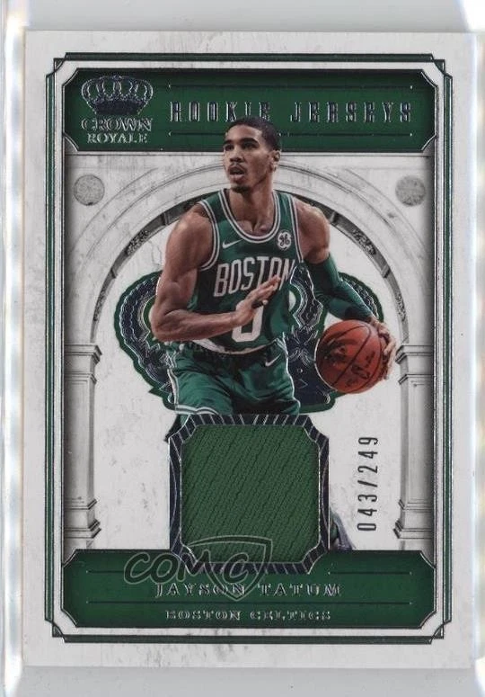 2017-18 Panini Crown Royale Rookie Jerseys /249 Jayson Tatum #RJ-26 RC - Image 1 of 2