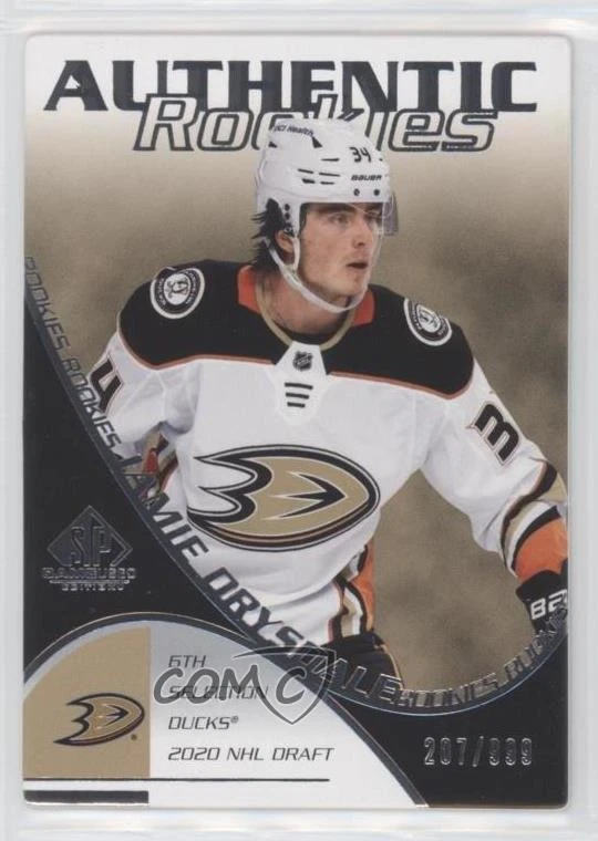 2021 Upper Deck SP Game Used 2003-04 Retro Rookies /999 Jamie Drysdale #RC-6 RC - Image 1 of 3