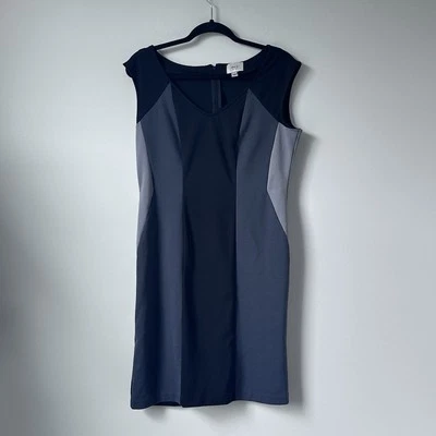 ECI Black And Gray Sleeveless Dress - Size 12 - Image 1 of 4