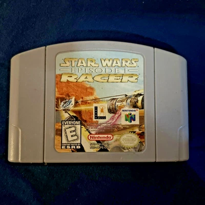 Star Wars Episode 1 Racer  Nintendo 64 - Cleaned/Tested GC - Image 1 of 4