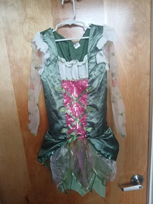 HALLOWEEN FAIRY COSTUME DRESS SIZE 8 10 - Image 1 of 4