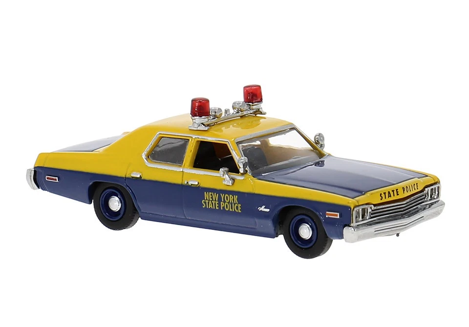 Brekina 18155 Dodge Monaco, 1974, Polizia Di Stato Di New York, H0, Nuovo 2025 - Immagine 1 di 1