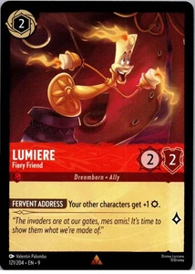 Lumiere - Fiery Friend - Rare - Fabled - 121/204 - NM - Normal - Picture 1 of 2
