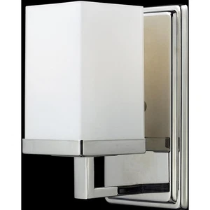Z-Lite 1901-1V Tidal 1 Light 4.5 inch Chrome Wall Sconce Wall Light - Picture 1 of 1