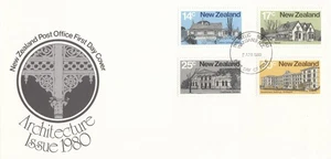 Architecture New Zealand FDC 1980 CLEARANCE (147736) - Picture 1 of 1
