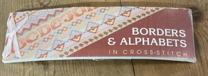 Borders & Alphabets in Cross Stitch Mini Book Meredith Corporation Vintage 1991 - Picture 1 of 7