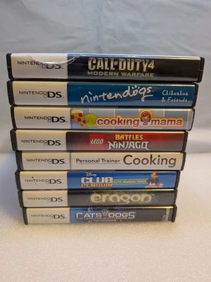 Nintendo DS — Call of Duty 4, Cooking Mama, LEGO Ninjago + más Foto 1 de 4
