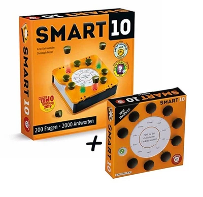 Piatnik - Smart 10 - Das Revolutionäre Quizspiel + Zusatzfragen [BUNDLE] Spiel - Bild 1 von 4