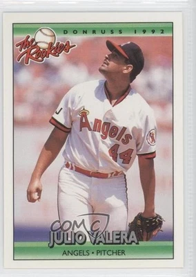 1992 Donruss The Rookies Julio Valera #119 - Image 1 of 2