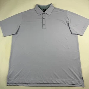FootJoy Performance Mens 2XL Light Purple Polyester Spandex Golf Polo - Picture 1 of 10