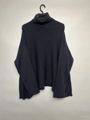 Женский авангардный трапециевидный свитер Sarah Pacini с высоким вырезом размер OS - Изображение 1 из 4