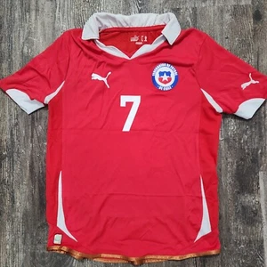 2011 Puma Chile Heimfußballtrikot Alexis Sanchez Kinder L La Roja Copa America - Bild 1 von 8