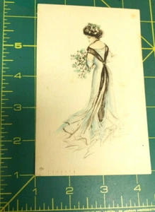 Antike Postkarte - 1910 Figur Serie Nr. R9 The Lambin Wenigman Co Chicago - Bild 1 von 11