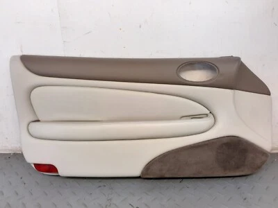 JAGUAR XK8 X100 IVORY NED LEFT HAND DOOR CARD INTERIOR TRIM PANEL LEATHER — 第 1/4 张图片