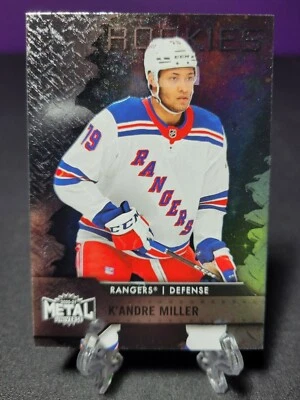 K'andre Miller 2020 SkyBox Metal Universe Hockey Rookie Card 💎 Rangers NHL - Image 1 of 4