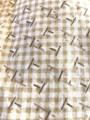 Tela acolchada Daisy Days dedalberries color crema estampado de guinga BT mitad Y W10 Foto 1 de 4