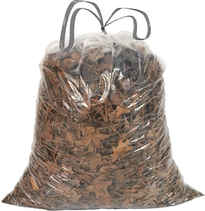 Ultrasac 39 Gallon 1.0 MIL Clear Drawstring Trash Bags - 33" X 40" - Pack of 70  - Picture 1 of 12