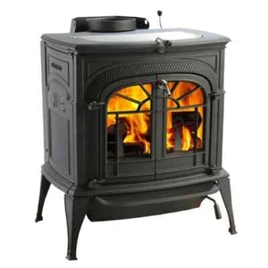 Vermont Intrepid Stove Glass mk3 2 Door - 238mm x 150mm (Half Arch) New Model - Picture 1 of 3