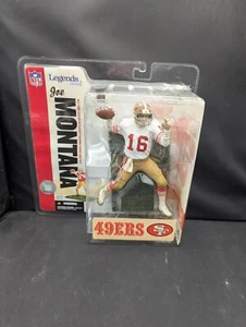 Joe Montana McFarlane Toys NFL Legends Series 2 San Francisco 49ers White Jersey - Picture 1 of 2