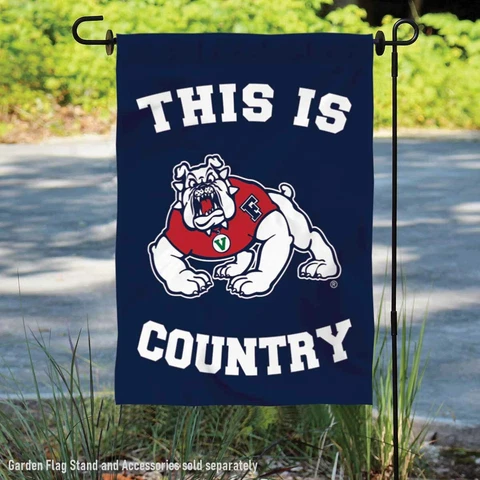 FSU Bulldogs This is Bulldogs Country Garden Flag and Yard Banner Cover