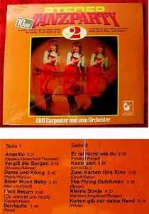 LP Cliff Carpenter: Stereo Tanzparty 2 (Hansa 86 019 ZT) D 1971 - Picture 1 of 1
