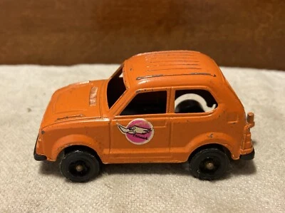 Coche de juguete Honda Civic naranja fundido a presión Tootsietoy vintage años 70 Foto 1 de 4