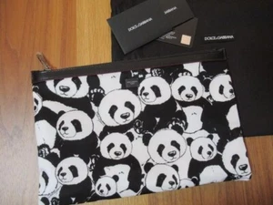 Dolce Gabbana Jujutsu Kaisen Collaboration Bag Panda Black 20.0cm × 31.0cm - Picture 1 of 4