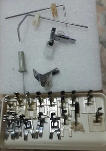 Original Vintage SUPER HIGH SHANK presser foot Kenmore sewing machine  - Picture 1 of 95