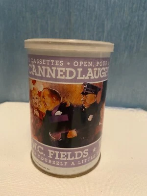 1985 Boxed Set of 2 CANNED LAUGHTER Comedy Cassette Tapes WC Fields - Image 1 of 2
