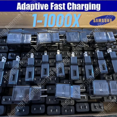 Venta al por mayor Cargador de pared USB rápido adaptable a granel Adaptador de corriente de bloque de EE. UU. para Samsung Foto 1 de 4