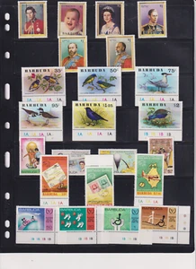 BARBUDA 5 UNMOUNTED MINT SETS ALL SHOWN - Picture 1 of 1