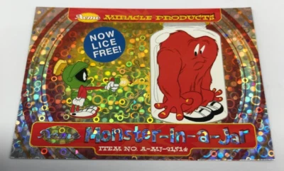 LOONEY TUNES BACK IN ACTION TRADING CARD ACME MIRACLE PRODUCTS CHASE CARD A-4 - Image 1 of 2