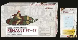 Flyhawk FH3000 1/72 Torretta serbatoio leggero francese Renault FT-17 (1+1) - Foto 1 di 4