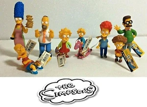 SIMPSONS SERIE 1 SET 8 PERSONAGGI THE SIMPSONS UNITED LABELS NUOVI CON ETICHETTA - Picture 1 of 1