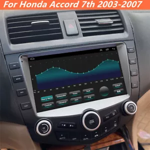 "Per 2003-07 Honda Accord Android Stereo Radio GPS Navigazione WiFi Lettore FM 9"" - Foto 1 di 12