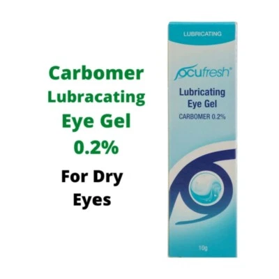 OCUFRESH Eye Lubricating Gel 10g Clinitas 0.2% Carbomer for Dry Eyes