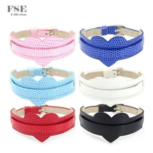 10pcs Leather Charms Bangle Bracelet 8mm Width For Charms DIY Jewelry 07174 - Picture 1 of 14