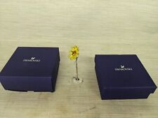 SWAROVSKI CRYSTAL FLOWER DREAMS LARGE SUNFLOWER 5490757 MINT BOXED RETIRED (4D)