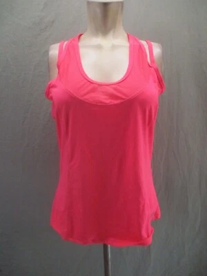 Camiseta sin mangas MARIKA talla S para mujer malla coral atlética corredor espalda transpirable gimnasio 856 Foto 1 de 4