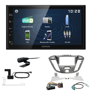 Kenwood Autoradio für Ford Tourneo Transit Custom Phönix matt silber - Bild 1 von 5